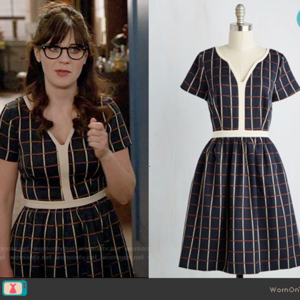 Modcloth Dress ASO Jess Day in New Girl